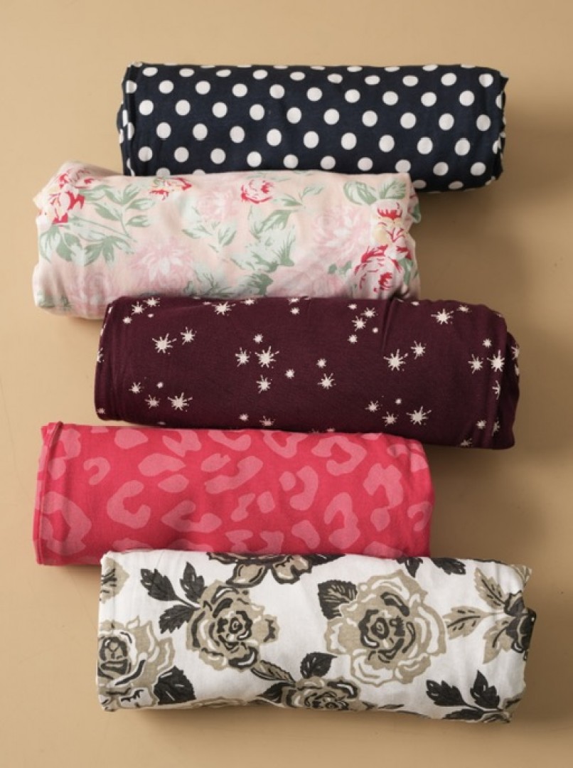 شلوار راحتی طرحدار نخ و پنبه کد1575