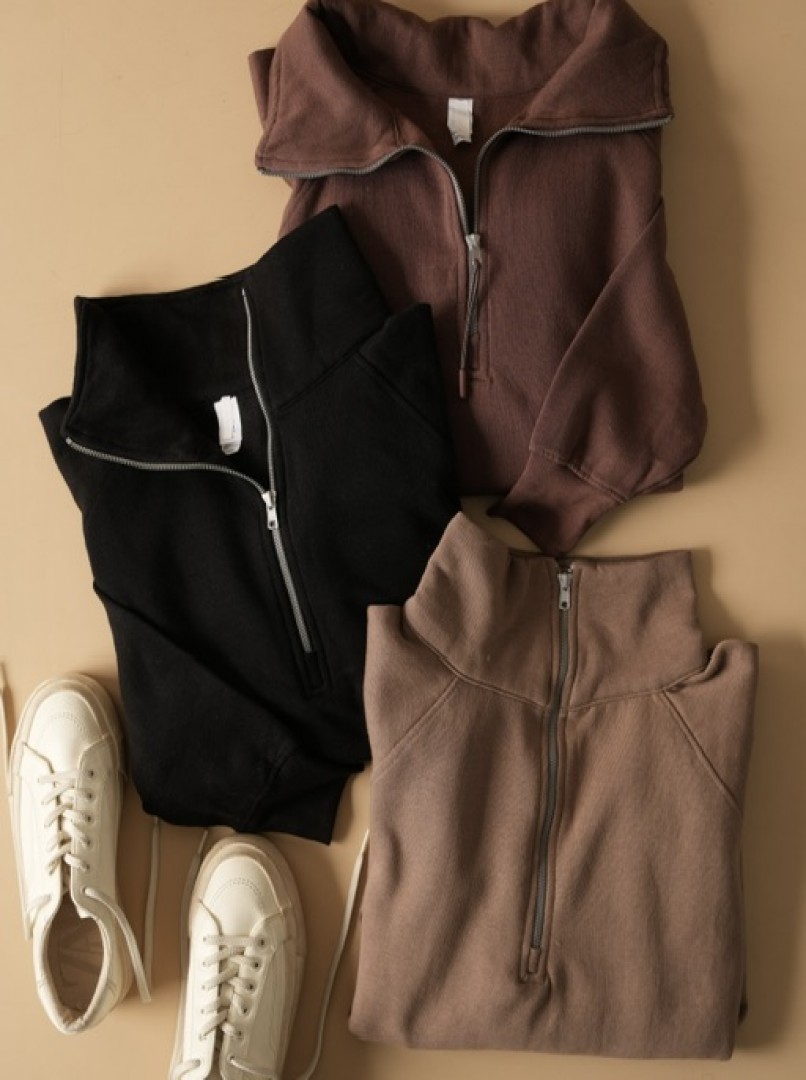 دورس نیم زیپ تو‌کرکدار کد1560