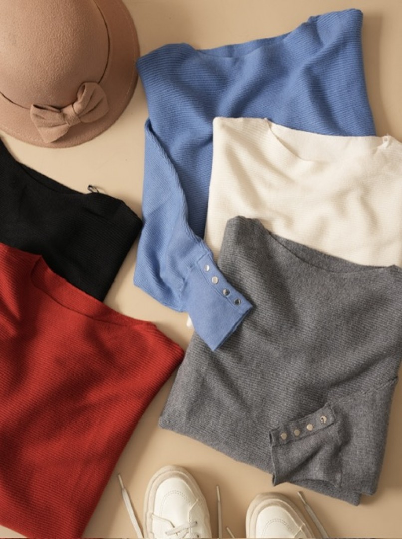 بافت آستین دکمه کد1771