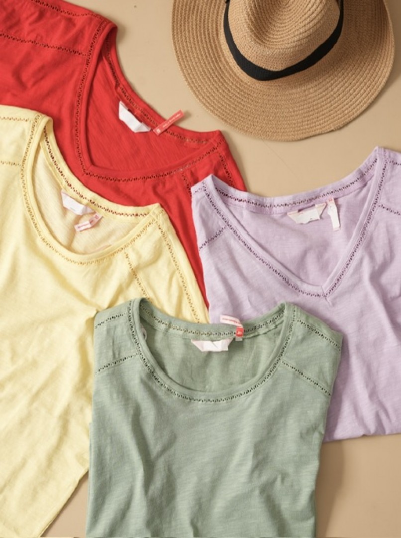 تیشرت یقه دانتل کد1767