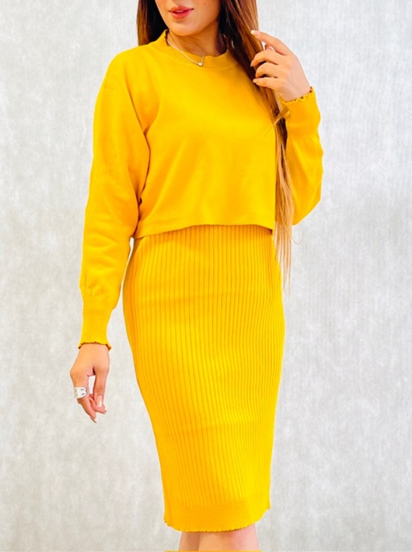 ست دو تیکه پیراهن و رویه کد1133