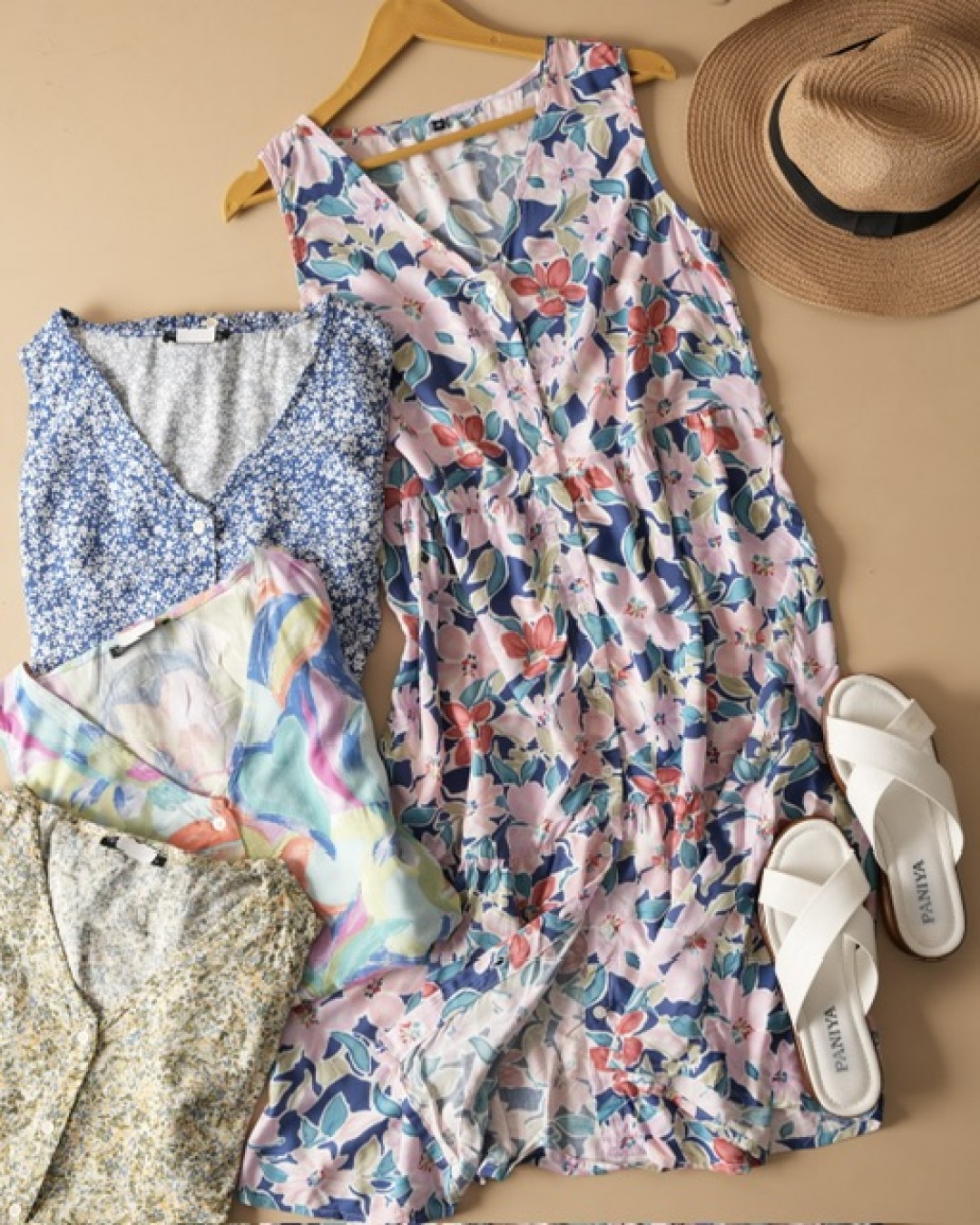 پیراهن طرحدار  ال سی کد1571