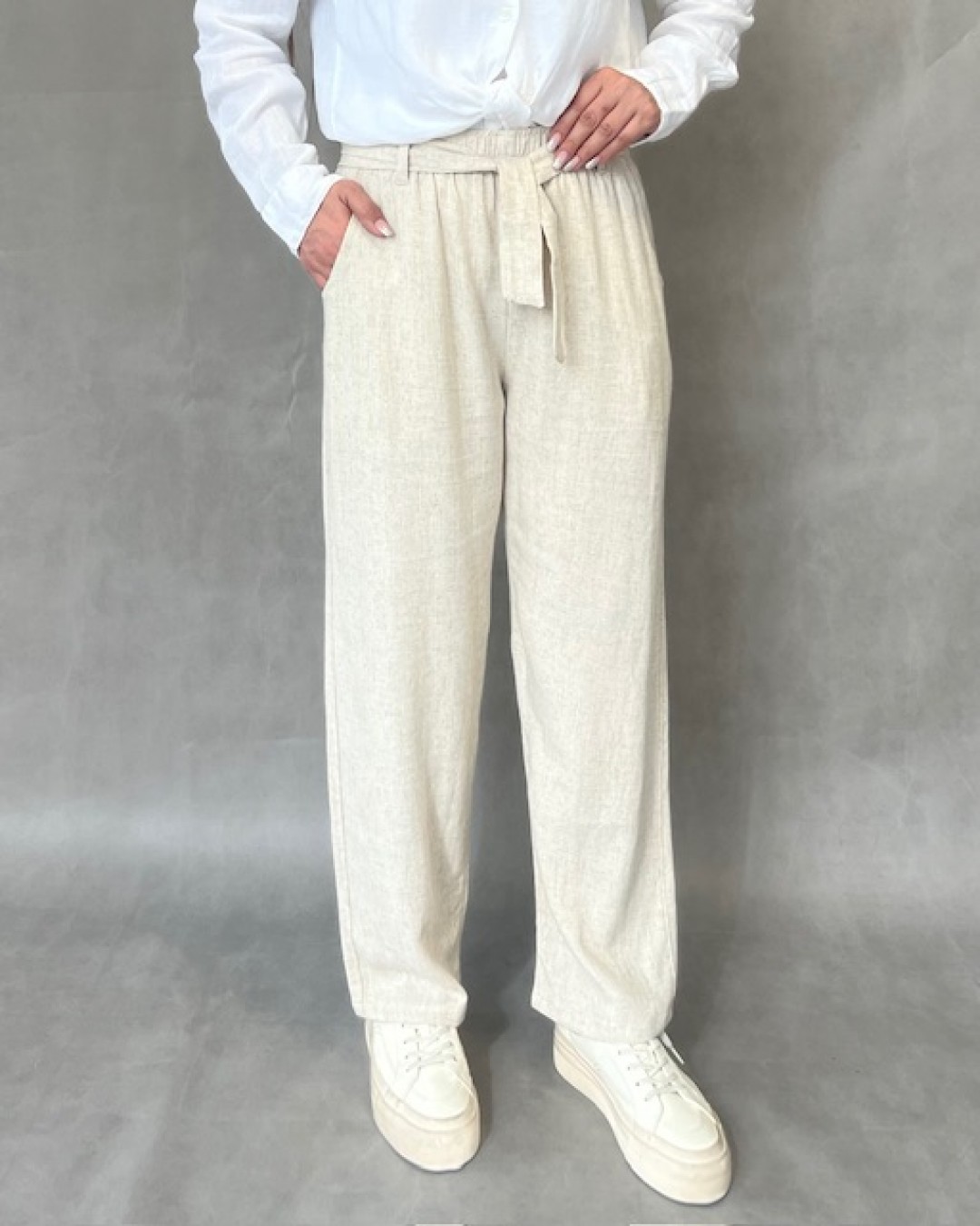 شلوار لینن کد1715