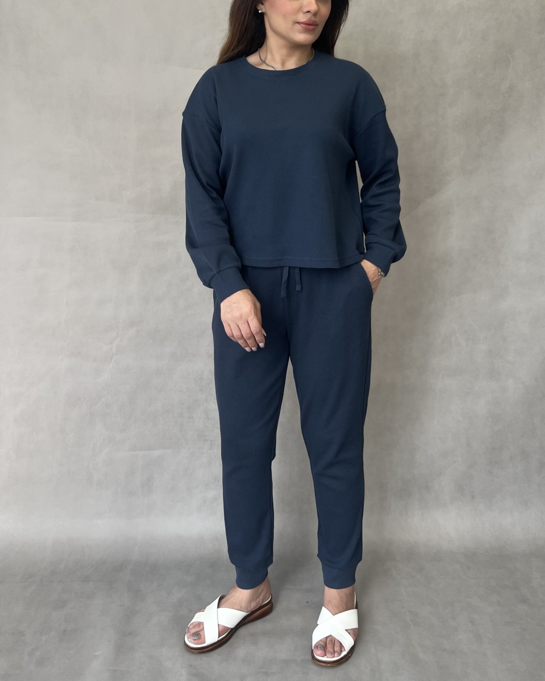 ست بلوز شلوار بیسکویتی کد1804