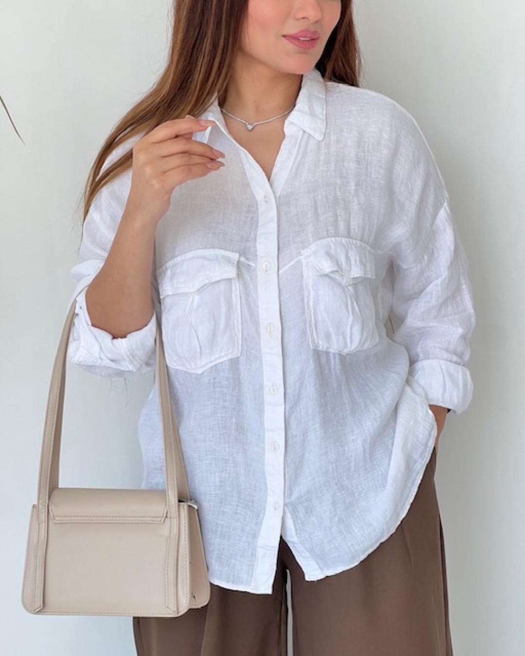 شومیز  لینن کد3088