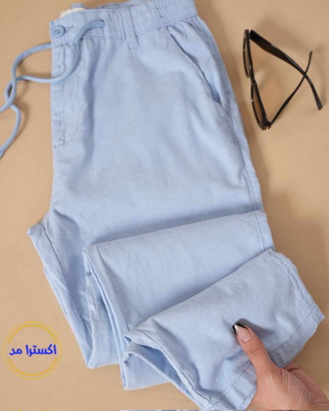 شلوار لینن کد3442