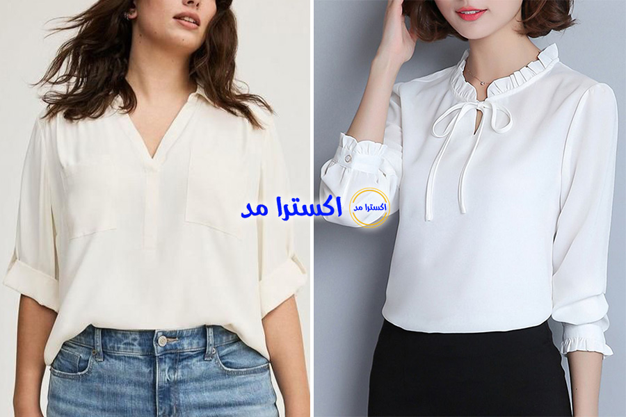 راهنمای انتخاب بهترین مدل شومیز با یقه مناسب برای هر نوع فرم بدنی