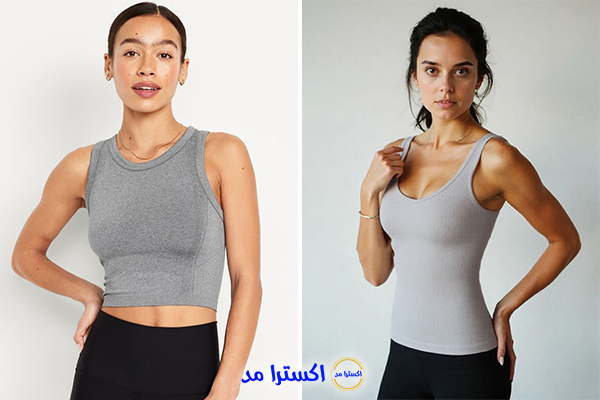 تاپ بافتنی ورزشی