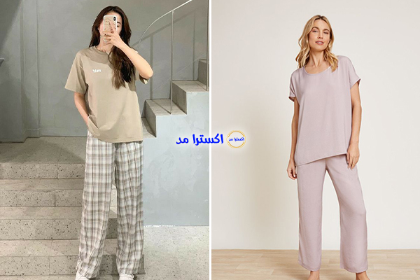 ست تیشرت و شلوار زنانه