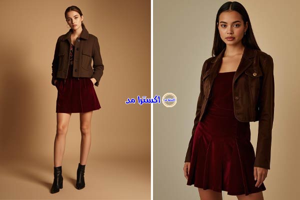 استایل با کت و سارافون