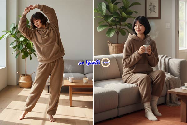 ست هودی + شلوار تدی